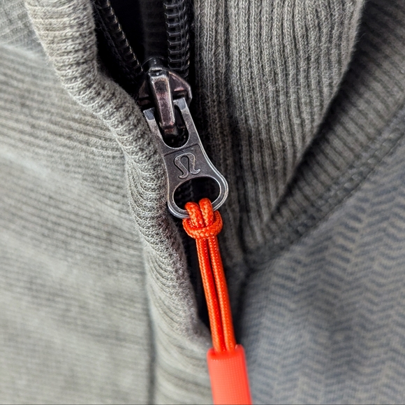 Rare Vintage Lululemon Slalom Jacket Military Green Quilted Patches Herringbone - Picture 10 of 11